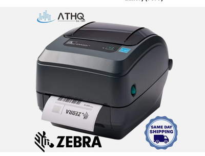 Zebra GX430T Barcode Label Printer 300 dpi Thermal Transfer USB, View more