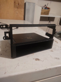 Single din stereo mount for 1998 to 2001 accord