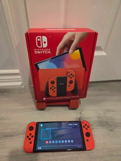 Nintendo switch OLED - Mario Red limited edition, View more