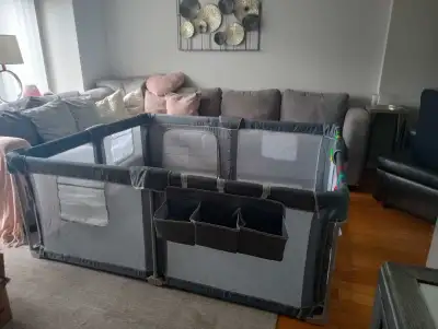 Extra Large Foldable Playpen for Babies and Toddlers 59 x 71x, View more