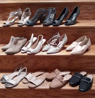 LADIES SHOES - 5.00 EACH - SOME BRAND NEW, View more