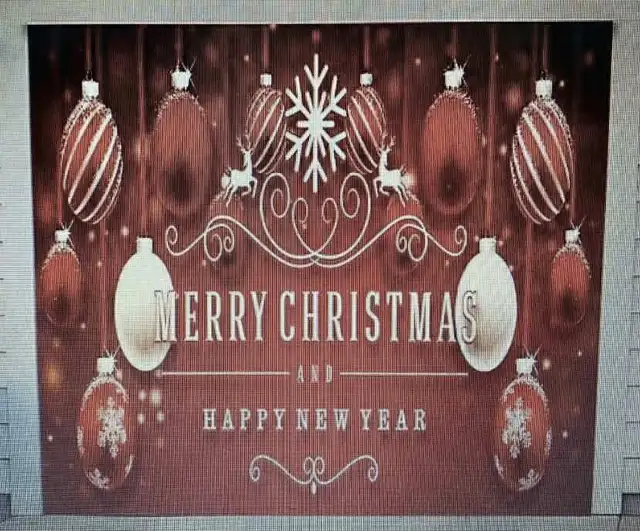 New large Christmas mural for wall / garage door in Home Décor & Accents in Calgary - Image 2