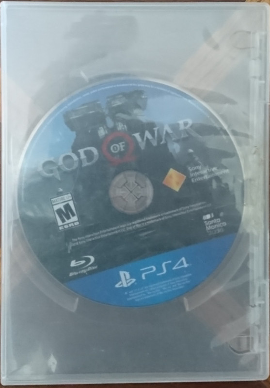 God Of War for PS4 in Sony Playstation 4 in Ottawa