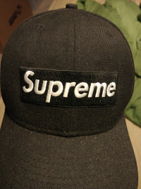 Vintage Supreme bogo New Era cap "National Champions"