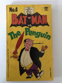 Batman vs Penguin 1966 paperback comic