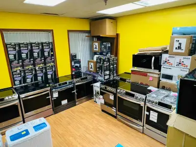 Electric, Gas & Induction Ranges In Stock, View more