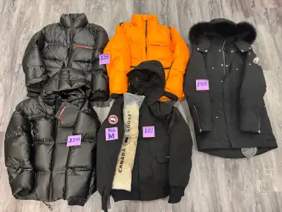 Moncler/Canada Goose/North Face/Mooseknuckles Jackets, View more