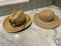 Ladies Sunhat and Cowboy Hat - small size