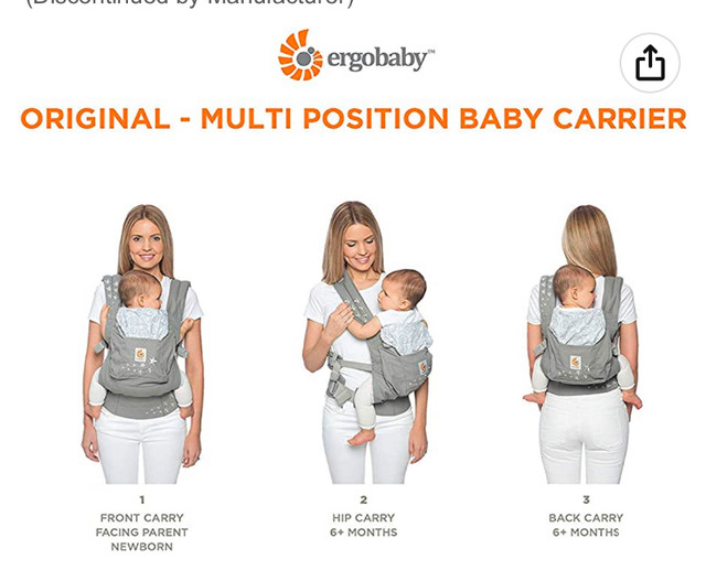 Ergo baby carrier in Strollers, Carriers & Car Seats in Ottawa - Image 2