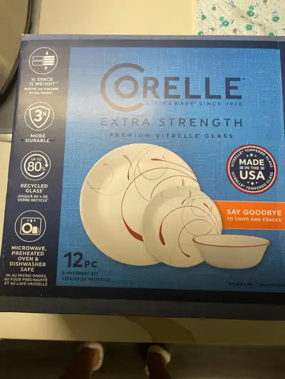 Corelle 12-Piece Dinnerware Set, View more