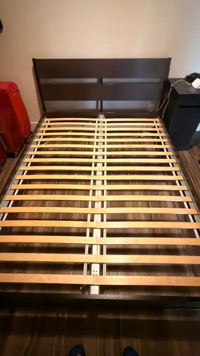Queen bed frame for sale, View more