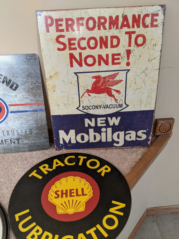 Oil and Gas Signs collection in Arts & Collectibles in Calgary - Image 4