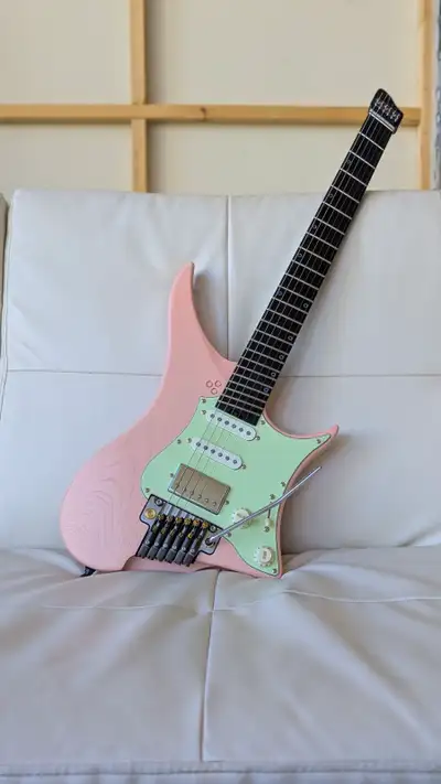 GOC Guitars - Materia 6 Classic Shell Pink - Custom Limited Run, View more