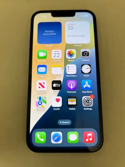 Unlocked  iPhone 12 128GB., View more