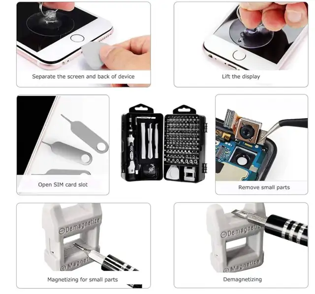 120 in 1 Precision Screwdrivers Set, Mini Screwdriver  in Other in Edmonton - Image 6