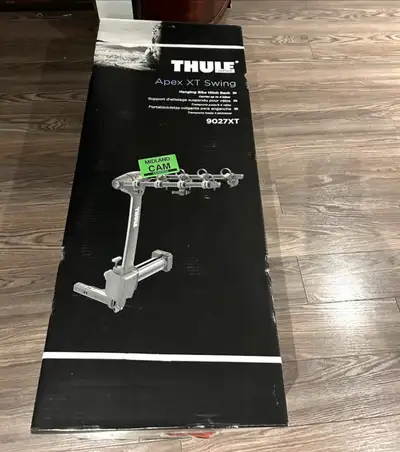 Brand new in box - Thule Apex XT Swing for 4 bikes , View more