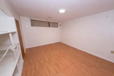 Two bedroom basement apartment