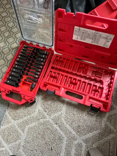 Milwaukee 3/8in 43PC Impact Socket Packout Insert, View more