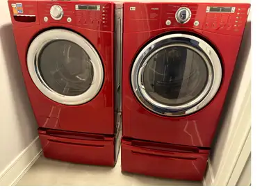 LG Washer and Dryer, View more