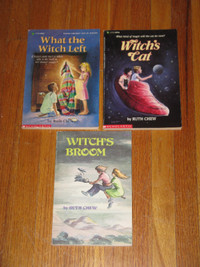 Vintage Witch Books by Ruth Chew ~ What the Witch Left, etc.