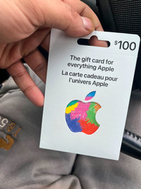  2 Apple Gift Cards for Sale! 