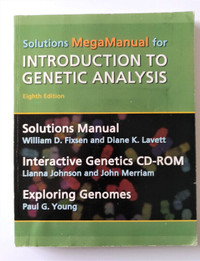Solutions MegaManual for Introduction to Genetic Analysis