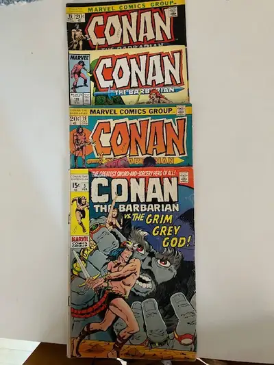 FOUR CONAN COMICS, View more