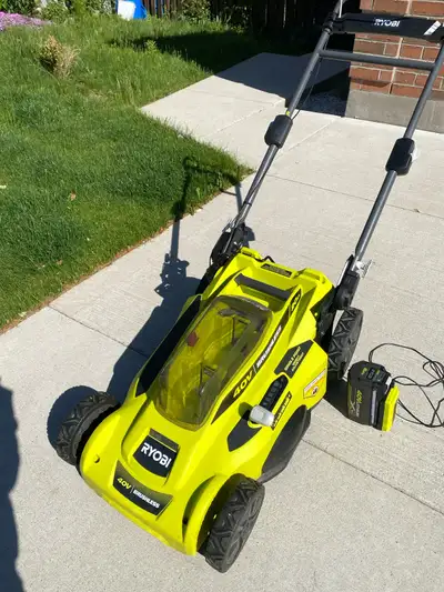 Ryobi 40v Brushless lawnmower, View more