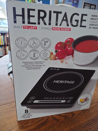Heritage portable electric cooktop