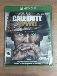 Call Of Duty WWII for the XBOX ONE