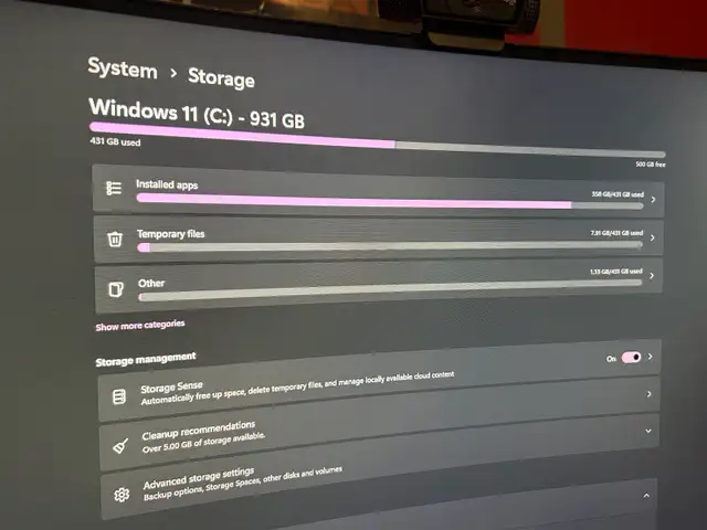 Gaming Computer/PC & Monitor with arm in Desktop Computers in City of Toronto - Image 8