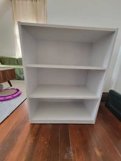 3-shelf bookcase - white, 5 total, View more