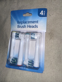 Battery Toothbrush brush heads 4 pack.