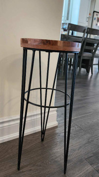 Small wooden table for decor