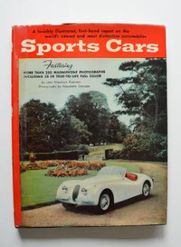 SPORTS CARS illustrated book by John Wheelock Freeman 1955