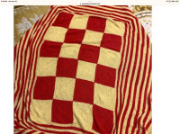 Vintage Crochet Blanket 