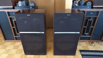 Ultra rare!!! Very little information on the internet. They are huge. 4-way, 18" woofers. As you can...