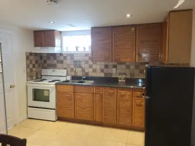 Studio Basement Apartment For Rent (Utilities Included)