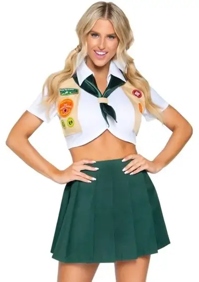 WOMAN SCOUT COSTUME COSPLAY SIZE SMALL, View more