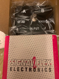 Signal flex A-B switch box