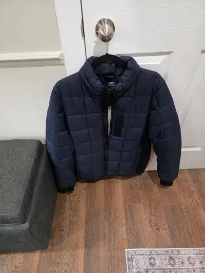 Roots Navy Quilted Puffer Jacket - Men's M, View more