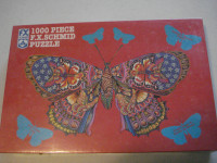 Brand New F.X.Schmid Shaped Puzzle, Butterfly