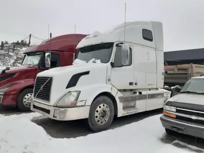 2 trucks for sale. 17500obo for both. Volvo and Mack both have D13 with 12 auto. Volvo needs gear tr...