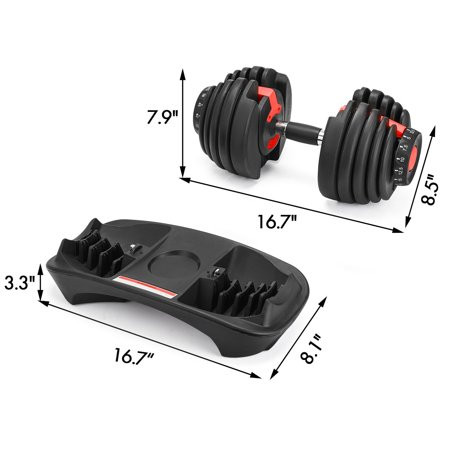 NEW ADJUSTABLE DUMBBELL GYM WEIGHT LIFTING EXERCISE SET 01V0 in Exercise Equipment in Regina - Image 3