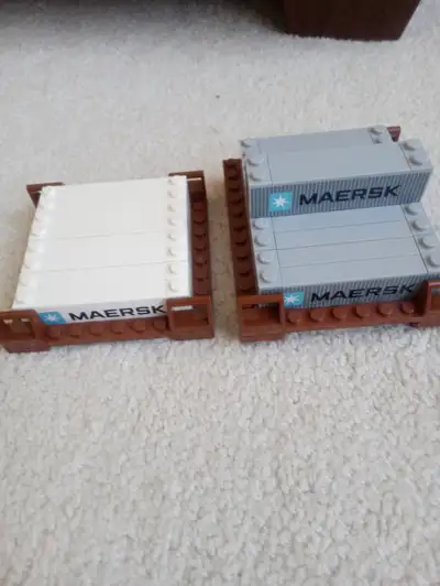 Lego Maersk containers for ships 10155 & 10152 & 10241, View more