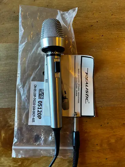 Realistic Cardioid Microphone, View more