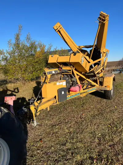 Self-contained towable tree spade for rent. Vermeer 44A trailer tree spade. You can move up to a 4"...