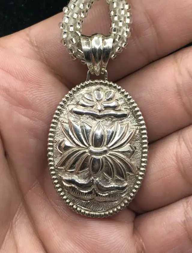 PTI Nepal 925 Sterling Silver & Himalayan Gemstone necklace.. in Jewellery & Watches in Markham / York Region - Image 4