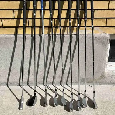 10 Piece Golf Club Set Right Handed, View more