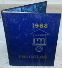 1963 QUEEN'S UNIVERSITY School Yearbook TRICOLOR